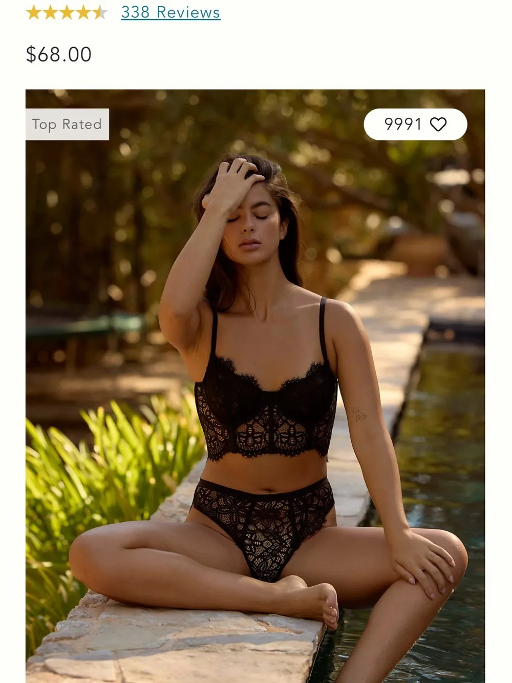 NWT Anthropologie lace bustier - Picture 10 of 12